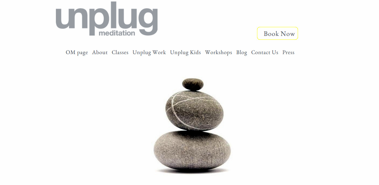 unplug meditation book